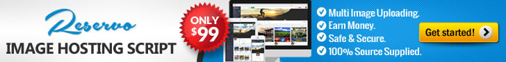 Reservo - Image Hosting Script